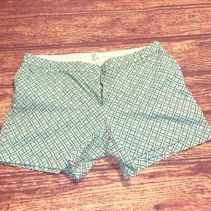 Mint and black Crown & Ivy shorts